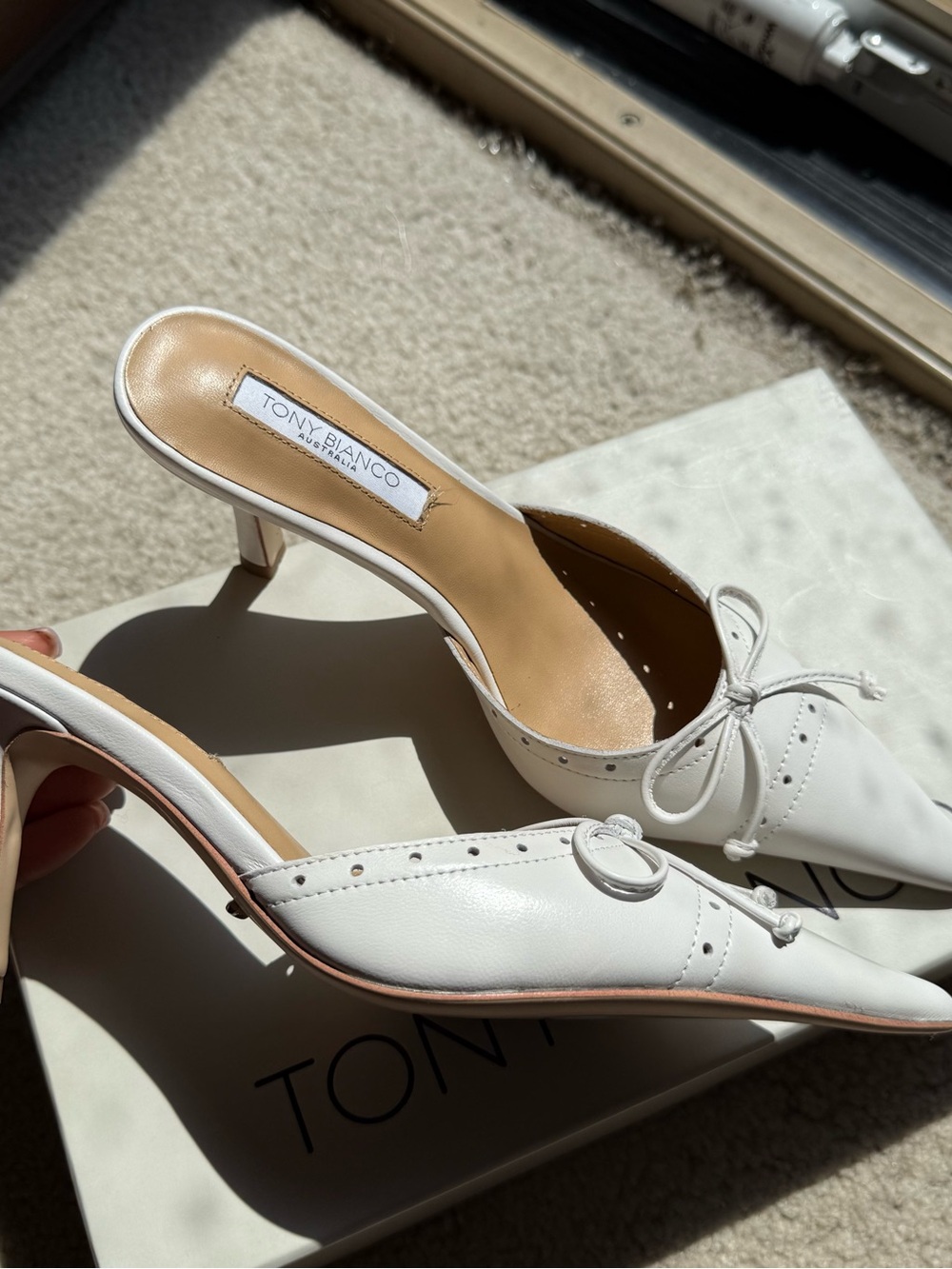 Tony Bianco Scooter Mules